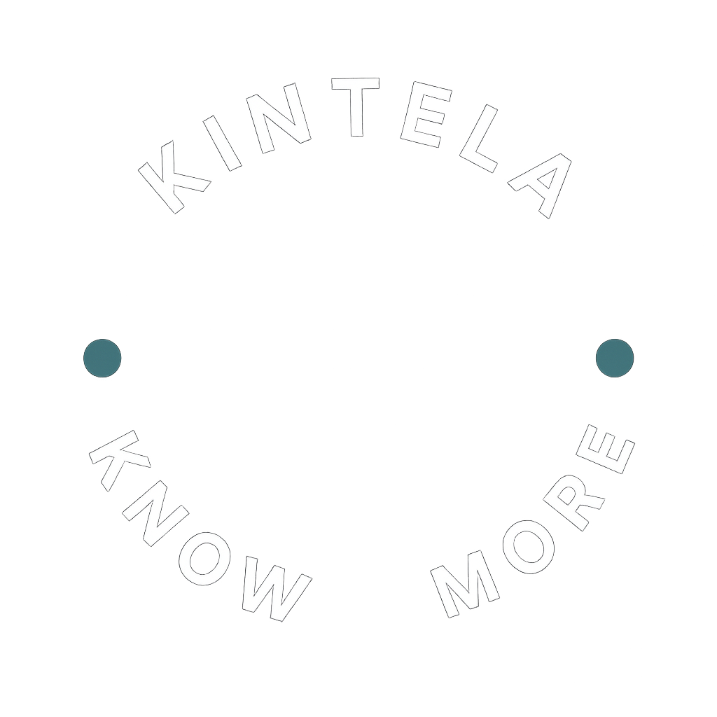 Minimalist KINTELA Design with Teal Accent